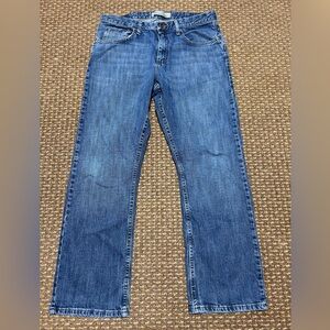 Wrangler Relaxed Bootcut Dark Blue Jeans
